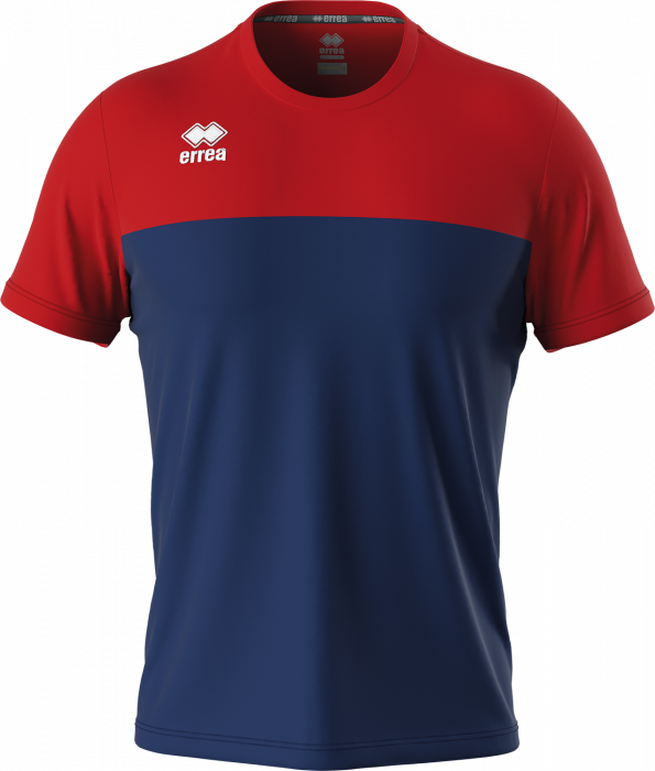 Errea - Brandon Jersey - Navy Blue & red