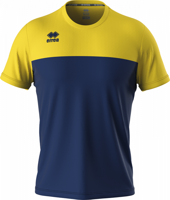 Errea - Brandon Jersey - Navy Blue & amarillo