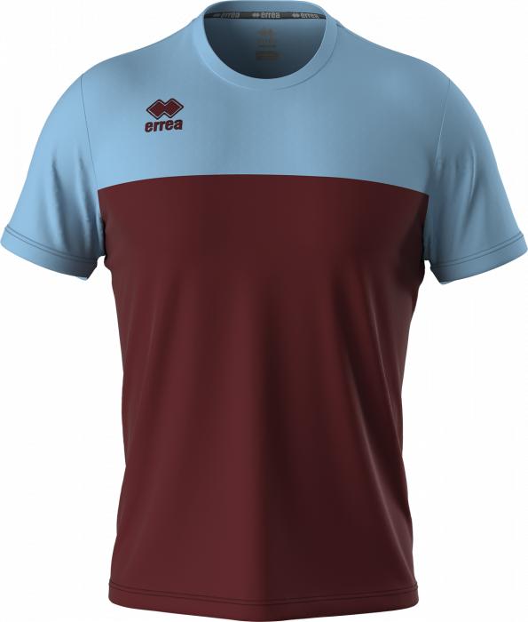 Errea - Brandon Jersey - Bordeaux & blu chiaro