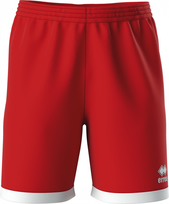 Errea - Brandon Shorts - Red & white