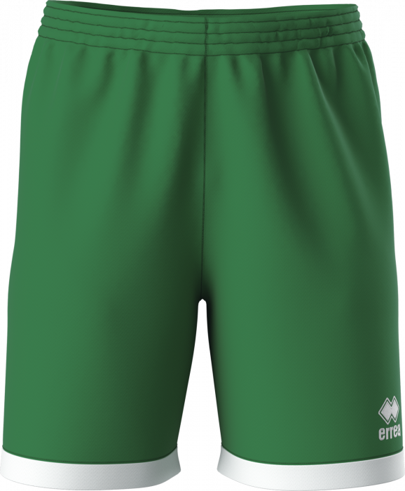 Errea - Brandon Shorts - Verde & branco