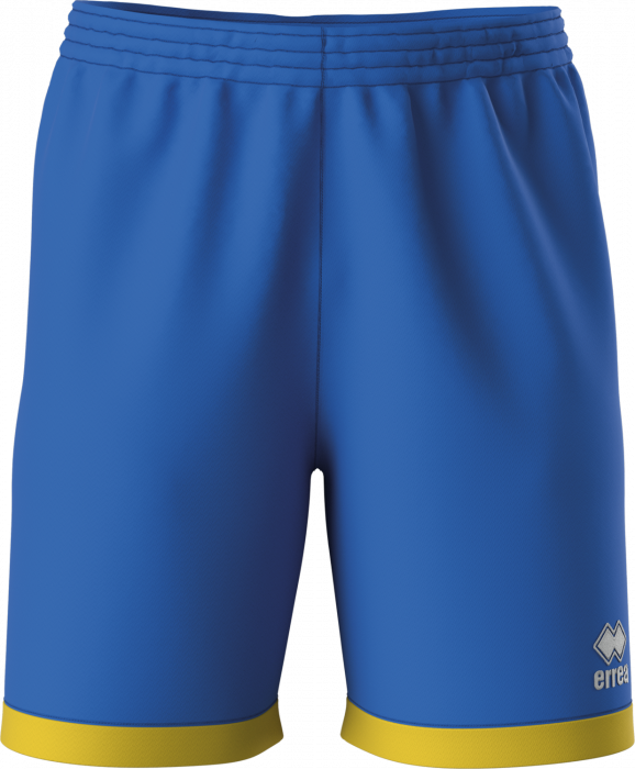 Errea - Brandon Shorts - Blue & yellow