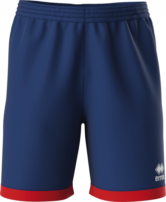 Errea - Brandon Shorts - Navy Blue & red