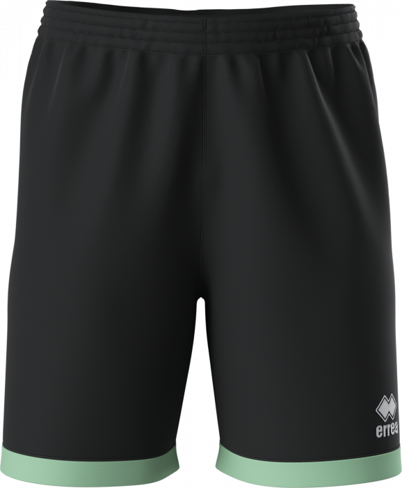 Errea - Brandon Shorts - Sort & light green