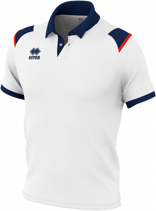 Errea - Luis Polo - Blanco & navy blue