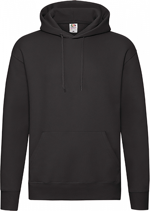 Fruit of the loom - Klassisk Hoodie - Black