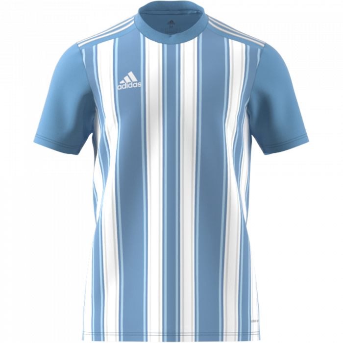 Adidas - Striped 21 Jersey - Light Blue & bianco