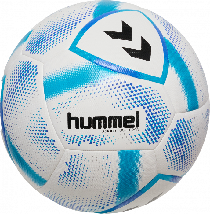 Hummel - Aerofly Light 290 Football - Size. 5 - Wit & blue