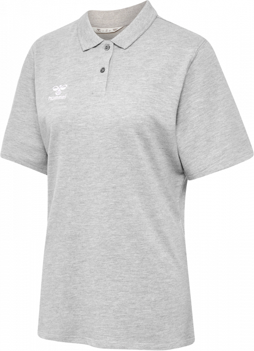 Hummel - Go 2.0 Polo Dame - Grey Melange