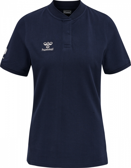 Hummel - Move Grid Polo Women - Marine