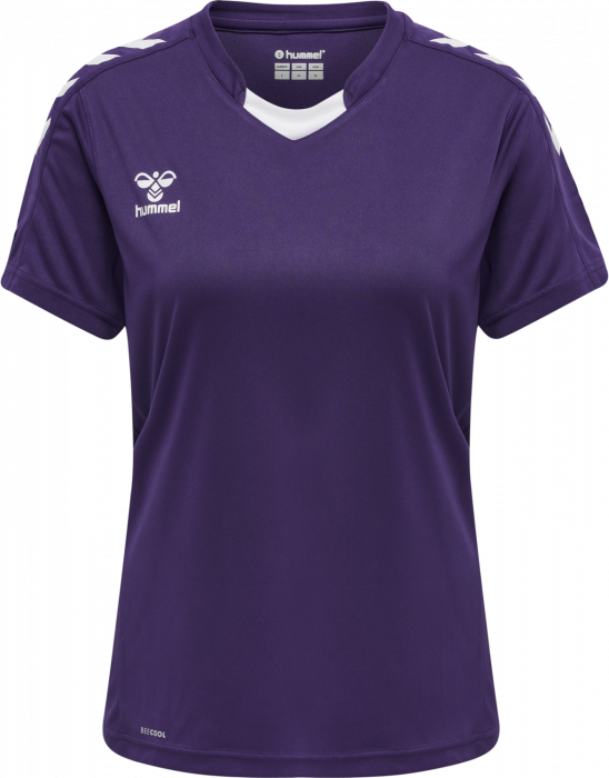 Hummel - Core Xk Poly Jersey Women - Purple Reign & white