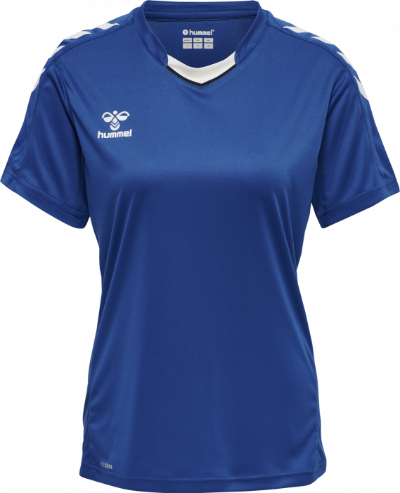 Hummel - Core Xk Poly Jersey Women - True Blue & white