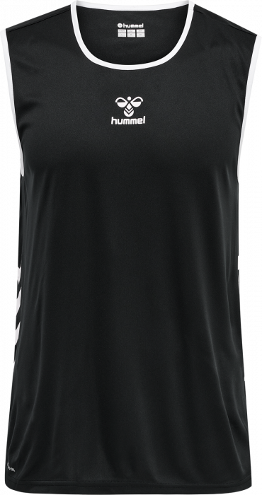 Hummel - Core Xk Basket Jersey - Nero & bianco