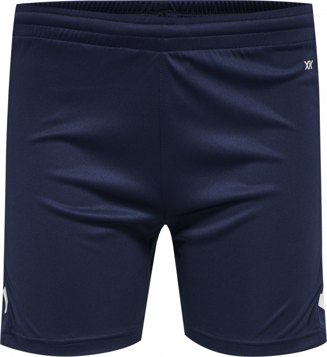 Hummel - Core Xk Poly Shorts Women - Marine & weiß