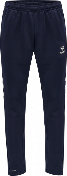 Hummel - Core Xk Poly Training Pants - Marine & wit