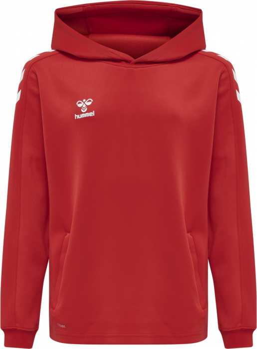 Hummel - Core Xk Hoodie Kids - True Red & white