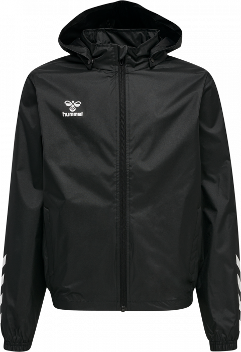 Hummel - Core Xk Spray Jacket Kids - Schwarz & weiß