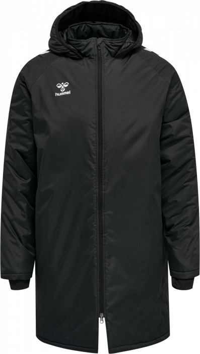 Hummel - Core Xk Bench Jacket - Preto & branco