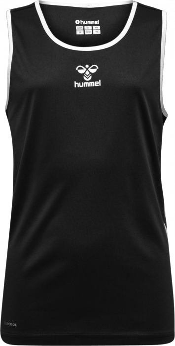 Hummel - Core Xk Basket Jersey Jr - Negro & blanco