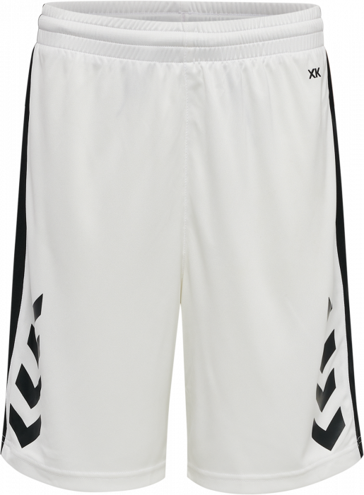 Hummel - Core Xk Basket Shorts Jr - Biały & czarny