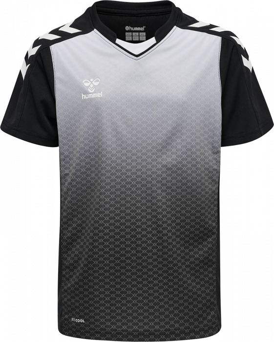 Hummel - Core Xk Sublimaiton Jersey Jr - Negro & blanco