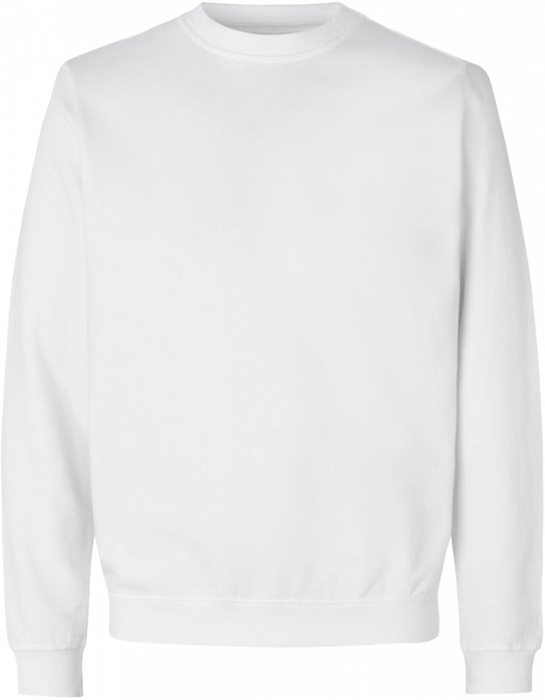 ID - Organic Cotton Sweatshirt Men - White