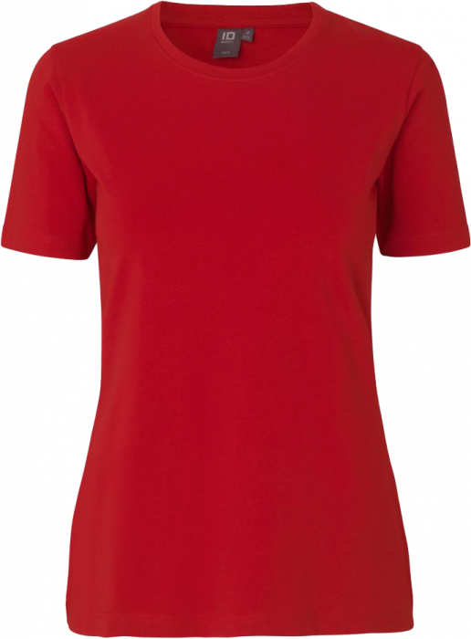 ID - Stretch T-Shirt Women - Rouge