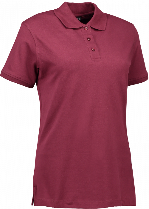 ID - Polo Stretch (Woman) - Bordeaux