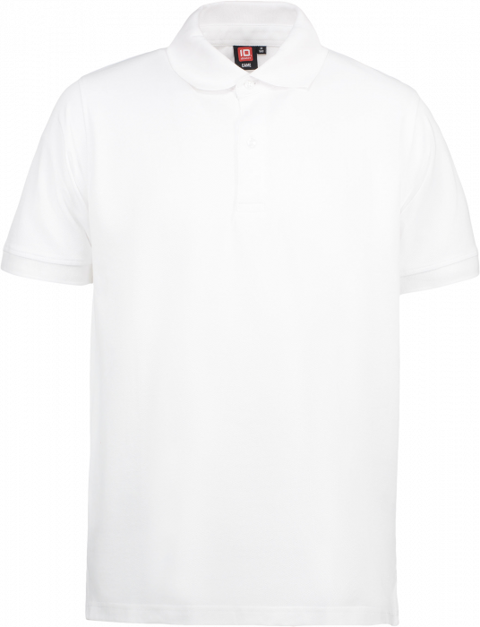 ID - Piqué Mens Poloshirt - White