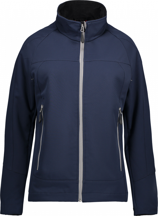 ID - Softshell Jakke Dame - Navy & hvid