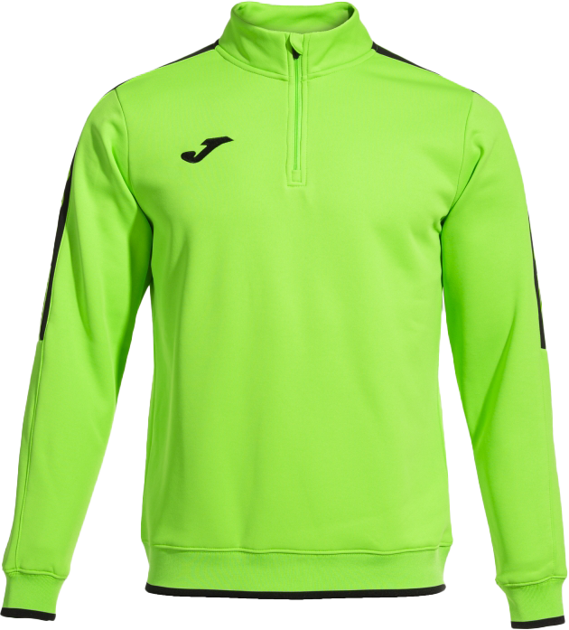 Joma - Olimpiada Half Zip Top - Neon Grøn  & negro