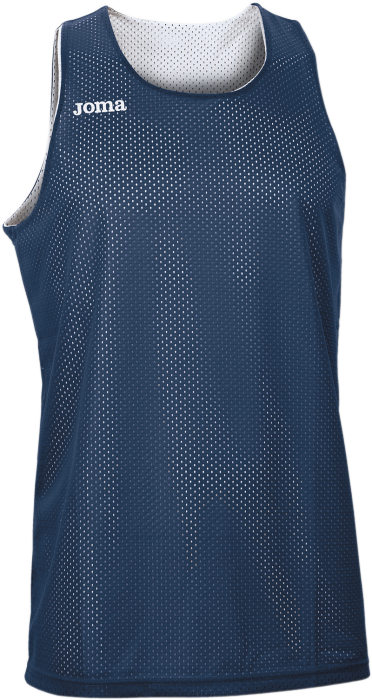 Joma - Aro Reversible Training Tanktop - Bleu marine & blanc