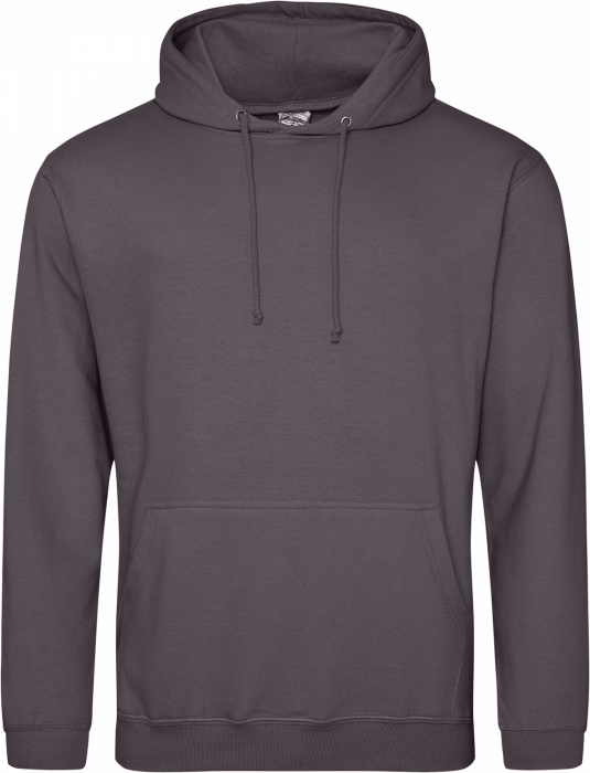 Just Hoods - College Hoodie - Charcoal (Heather)