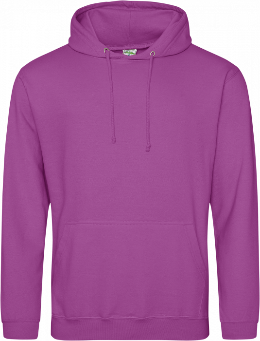 Just Hoods - College Hoodie - Magenta Magic