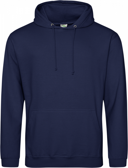 Just Hoods - College Hoodie - Navy Smoke