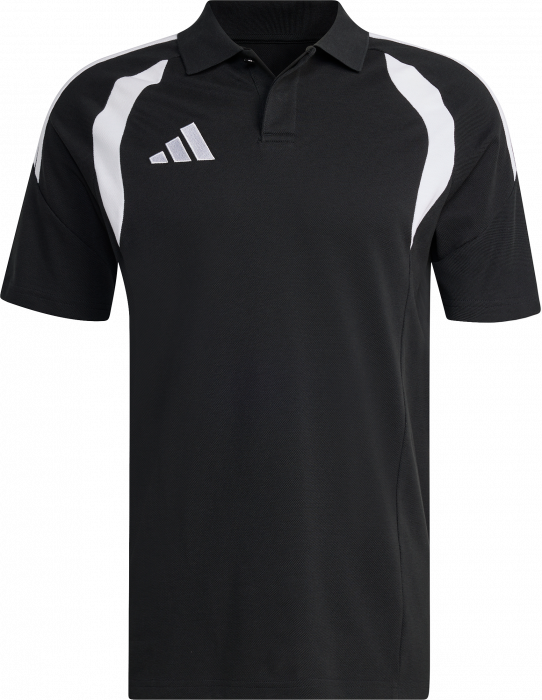 Adidas - Tiro 26 League Polo - Sort & hvid