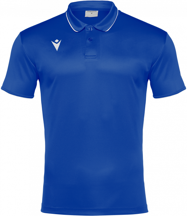 Macron - Draco Hero Polo - Royal Blue & white