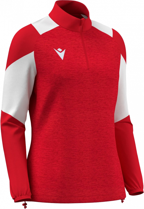 Macron - Chantico Half Zip Top Women - Red & white