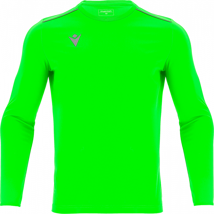 Macron - Rigel Hero Jersey Long Sleeve - Neon Green