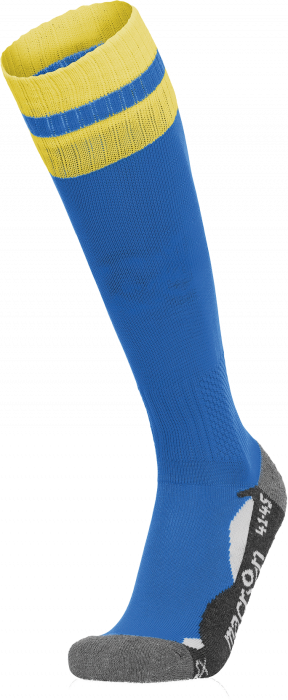 Macron - Azlon Football Socks - Royal Blue & yellow