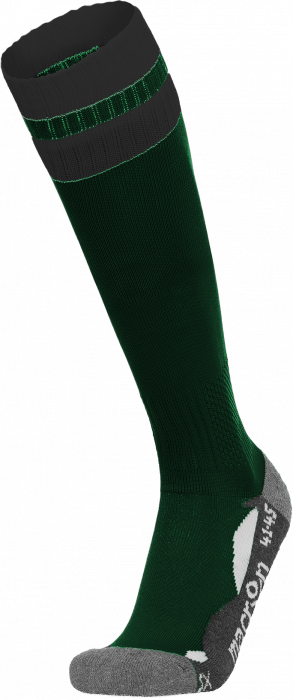 Macron - Azlon Football Socks - Bottle Green & black