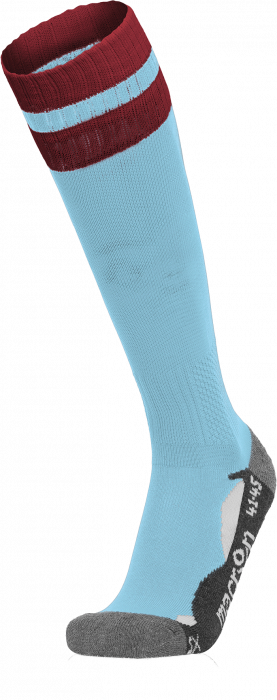 Macron - Azlon Football Socks - Columbia & cardinal