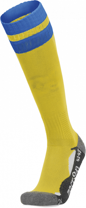 Macron - Azlon Football Socks - Yellow & royal blue