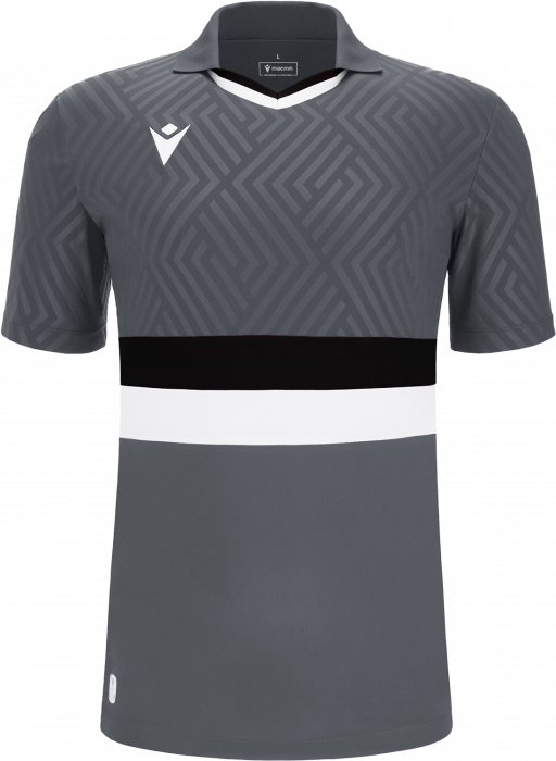 Macron - Charon Eco Player Jersey - Anthracite & black