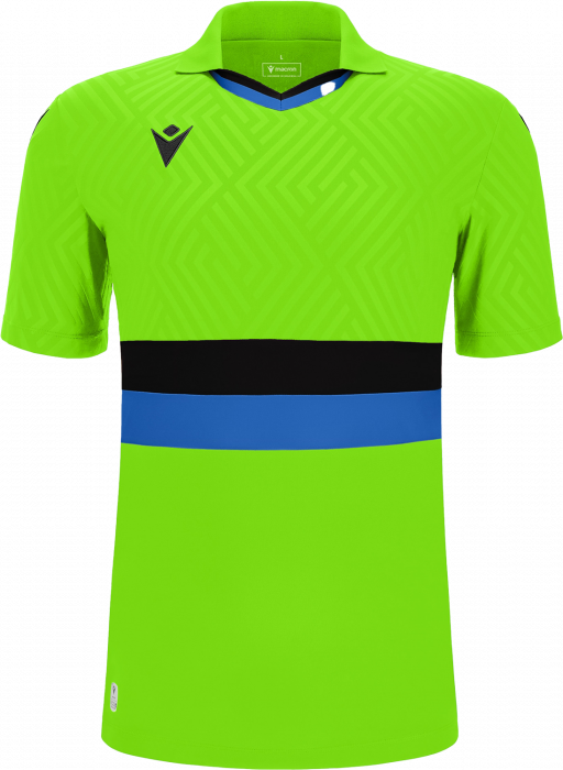 Macron - Charon Eco Player Jersey - Neon Green & black