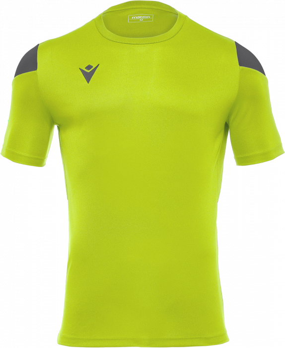 Macron - Polis Jersey - Neon Yellow & anthracite