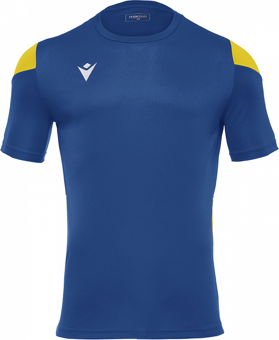 Macron - Polis Jersey - Royal Blue & yellow