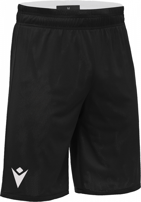 Macron - Denver Hero Reversible Basketball Shorts - Black & white