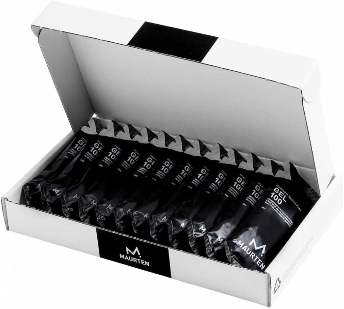 Maurten - Gel 100 - 12 Pcs Box - Blanc & noir