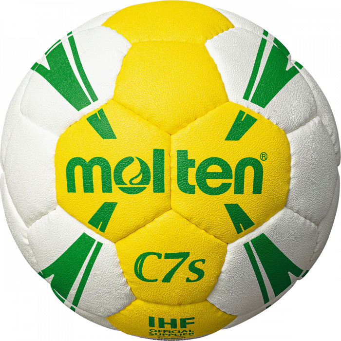 Molten - C7S Street Haandball Size 00 - Yellow & biały